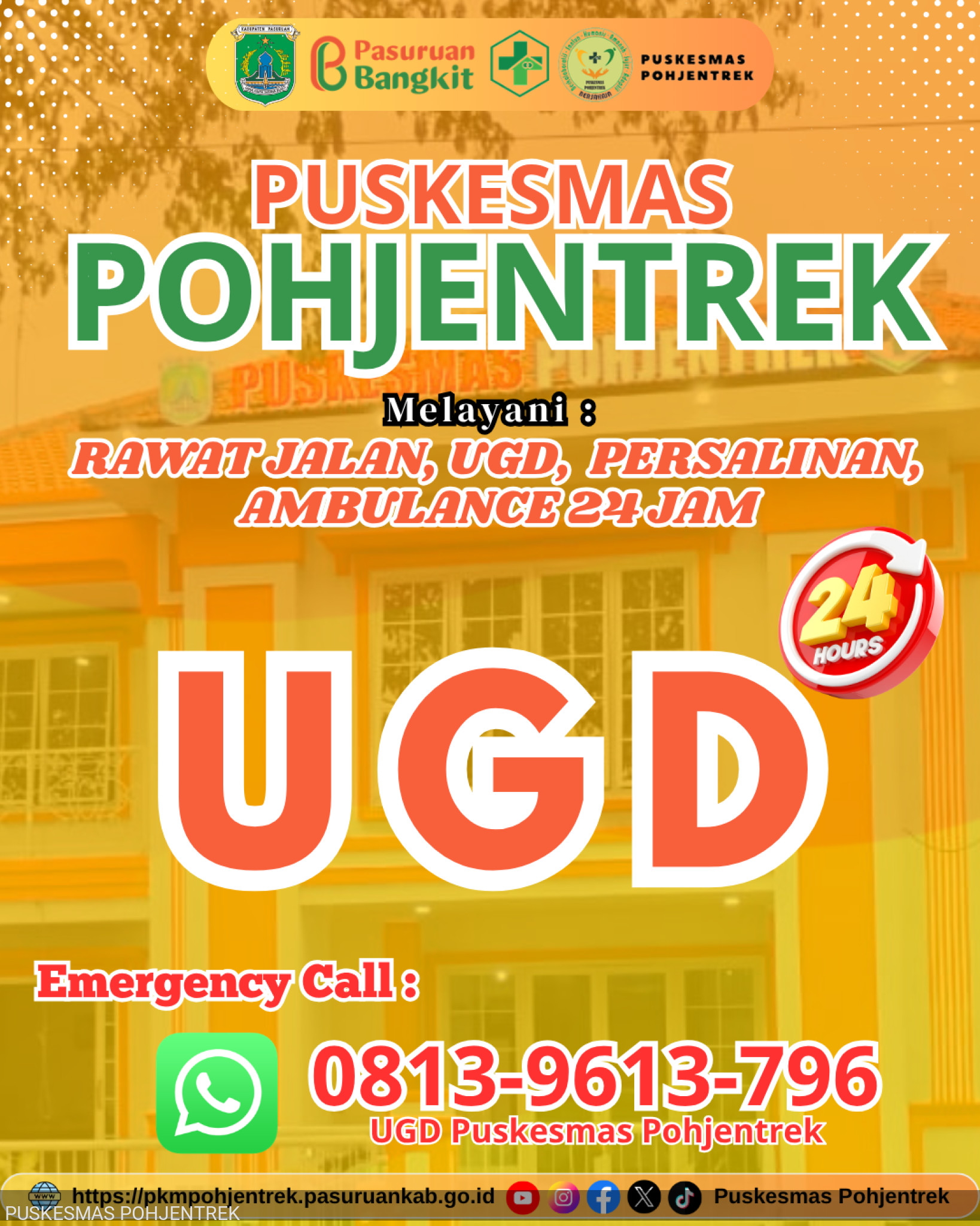 Puskesmas Pohjentrek Tingkatkan Layanan UGD 24 Jam untuk Masyarakat