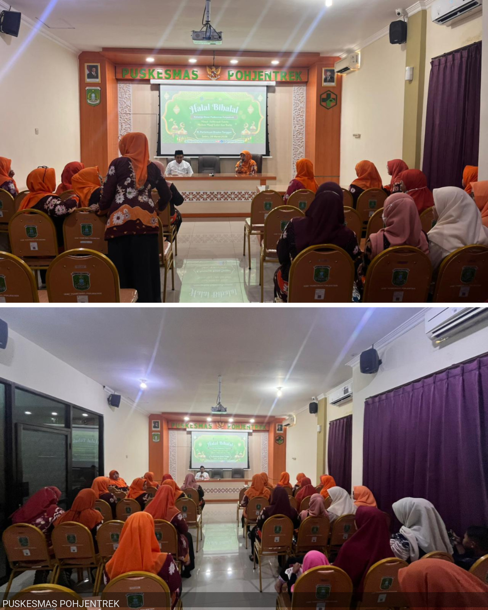 Puskesmas Pohjentrek Gelar Halal Bihalal untuk Pererat Silaturahmi dan Kebersamaan