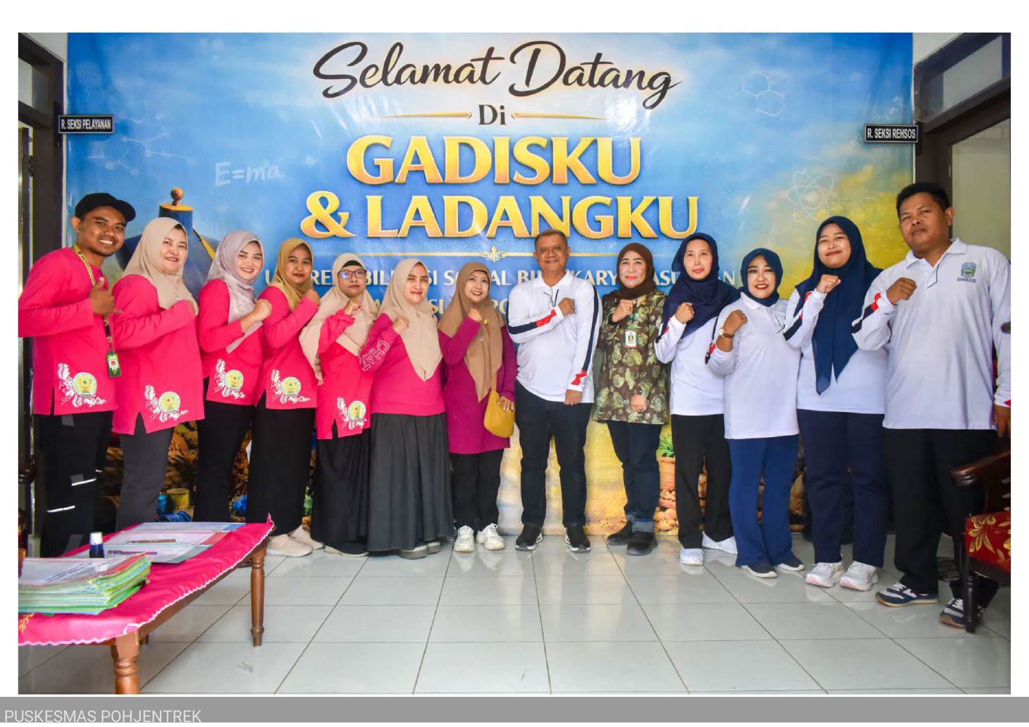 PUSKESMAS POHJENTREK GELAR PENYULUHAN TBC TERINTEGRASI CEK KESEHATAN GRATIS DI UPT REHABILITASI SOSIAL BINA KARYA PASURUAN