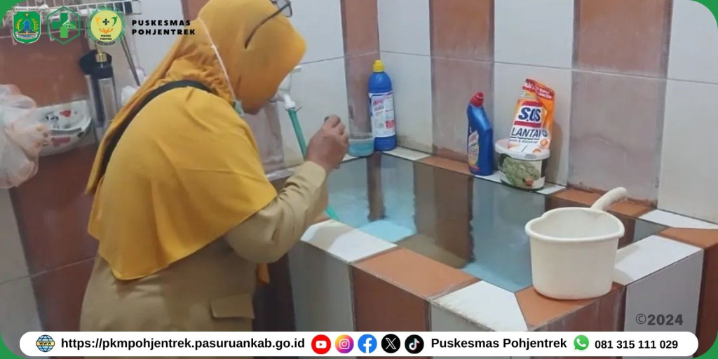 Kegiatan Pelacakan DBD di Desa Warungdowo