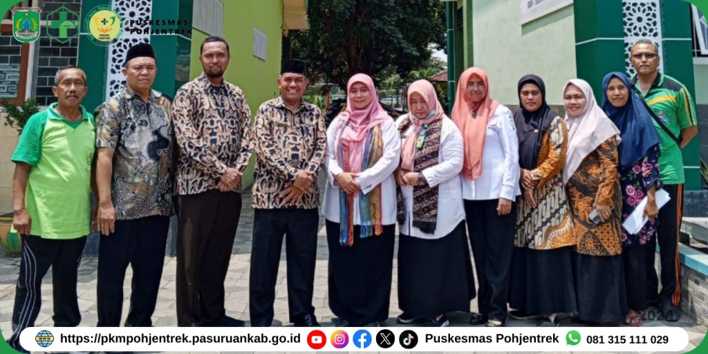 Kunjungan Tim Puskesmas ke MTsN 6 Pasuruan